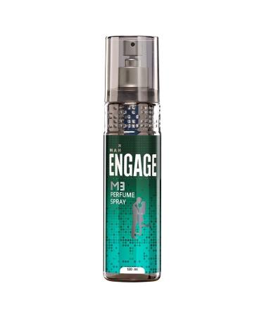 Enga'ge M3 Perfume Spray For Men Fresh and Minty Skin Friendly 120ml.