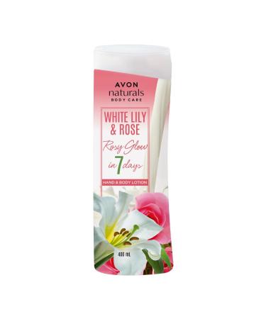 AVON Naturals White Lily & Rose Hand & Body Lotion - 200ml/6.76 fl.oz