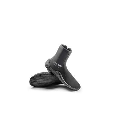 Tilos TruFit Dive Boots, First Truly Ergonomic Scuba Booties, Available in 3mm Short, 3mm Titanium, 5mm Titanium, 5mm Thermowall, 7mm Titanium 11 3mm Tall Titanium Boot