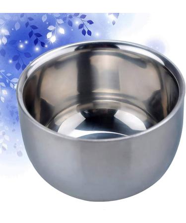 FRCOLOR Stainless Steel Shaving Bowl & Mug - Perfect for Shaving Soap Foam & Accessories | Salon & Home Use - Buy Online on GoSupps.com