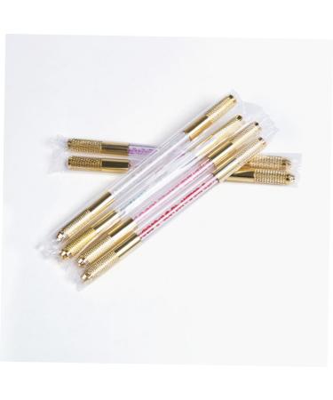 DRESSOOS Embroidery Pencil Eyebrow Pencil Tattooing Microblading Pen Skin Pen Double Head 1 count (Pack of 1) Pink - Buy Online on GoSupps.com