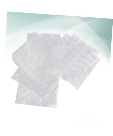 minkissy 20 Sheets Nail Art Decals Nail Art Stickers Nail Stickers Flowers Nail Accessories Double-sided Nail Glue Sticker Nail Tips Nail Decals Double Sided - Buy Online on GoSupps.com