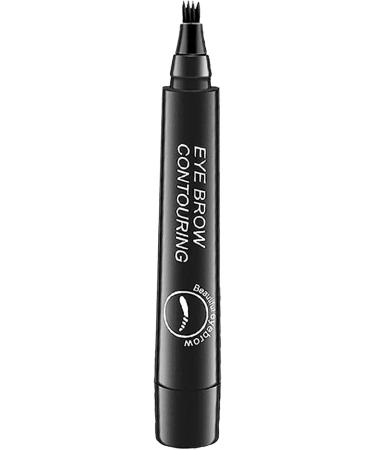 Liquid Eyebrow Pencil | Four Forked Eyebrow Pencil | Microblading Eyebrow Pencil Long-Lasting Eyebrow Makeup for Natural-Looking Eyebrow Ngumms Black - Buy Online on GoSupps.com