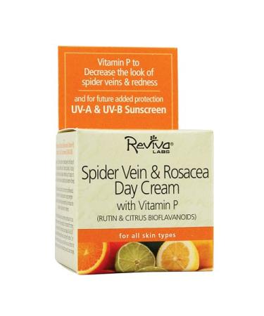 Reviva Labs Spider Vein and Rosacea Day Cream 1.5 Ounce