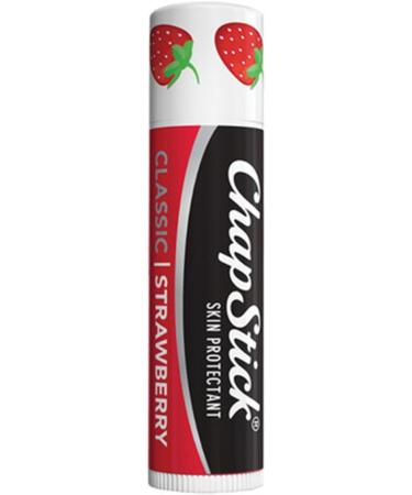 ChapStick Classic Strawberry Flavor Lip Balm - Pack of 12 Sticks - Buy Online on GoSupps.com