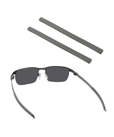 BlazerBuck Replacement Ear Socks for Oakley Tincup OX3184 / Tincup 0.5 OX5099 Glasses Grey