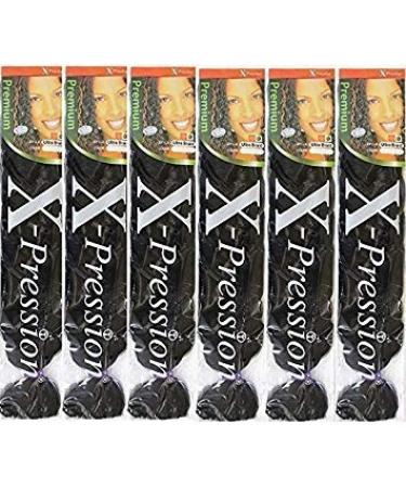 X-pression Premium Original Sensationnel (Pack of 6 280) 280 Pack of 6