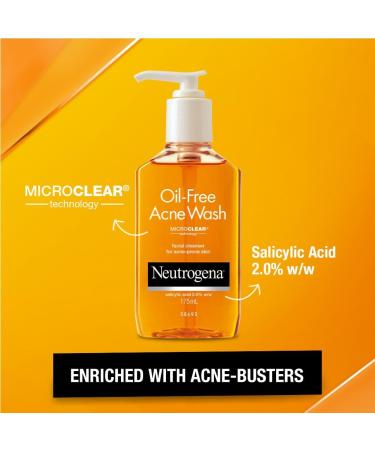 Oil-Free Acne Facial Cleanser | 2.0% Salicylic Acid Face Wash - 5.9 fl oz | International Shipping Available - Buy Online on GoSupps.com