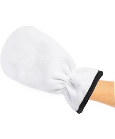 WOFASHPURET 1 Pair Maintenance Essential Oil Gloves Grooming Glove Moisturizing Mitten Nail Art Hand Gloves Spa Moisturizing Gloves Paraffin Wax Warm Round Flannel Magnifier White 29.00X16.00X1.00CM - Buy Online on GoSupps.com