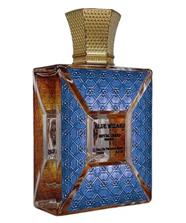 BLUE WIZARD France. Eau De Parfum Spay for Men. 100ml (3.4 oz). Wt 680 gm. Box Size 17 x 11.5 x 6 cm - Buy Online on GoSupps.com