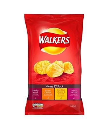 Wanderer Pack of 2 meat chips 25g x 12 per pack