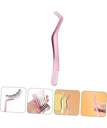 Housoutil Eyelash Tweezers with Comb Makeup Lash Applicator Women Accessory Makeup Mascara Tweezers for Lashes Lash Lengthening Mascara Makeup Tools Stainless Steel Miss Eyelash Comb Major - Buy Online on GoSupps.com