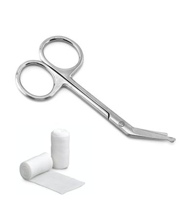Association scissors Small dressing scissors care bond scissors sharp and durable scissors made of stainless scissors suitable for cutting associations compresses and plasters.