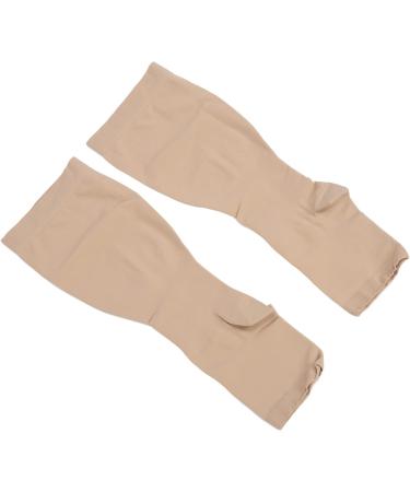 Knee Long Compression Stockings 23-32 mmHg for Varicose Veins & Edema - Supportive Nursing Stockings for Men & Women (4XL) - Buy Online on GoSupps.com