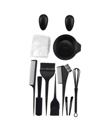 DOITOOL 1 Set Hair Color Kit Hair Dye Kit Hair Coloring Kit Household Hair Dyeing Tools Hairdressing Supply Salon Dyeing Supplies Hair Tinting Tool Plastic Mix Hair Color Brush