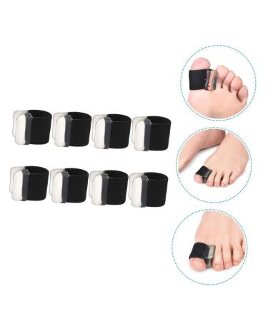 Buy 4 Pairs Toenail Separator Spacers for Women & Men - Bunion Dividers & Foot Care Supplies - 2.5x2cm Black - Buy Online on GoSupps.com