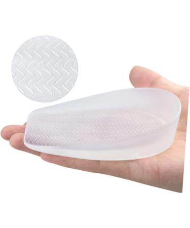 FOMIYES Heel Support Insoles - Plantar Heel Cushion Pads & Heel Cup Inserts for Pain Relief - Thicken White - 2 Pairs - Buy Online on GoSupps.com