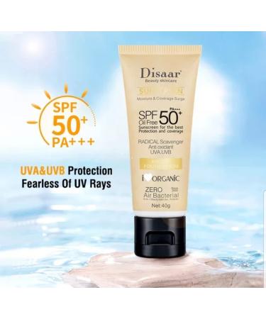 SPF 50 Sunscreen Cream for Ultimate UV Protection | Broad Spectrum Sunblock - Buy Online on GoSupps.com