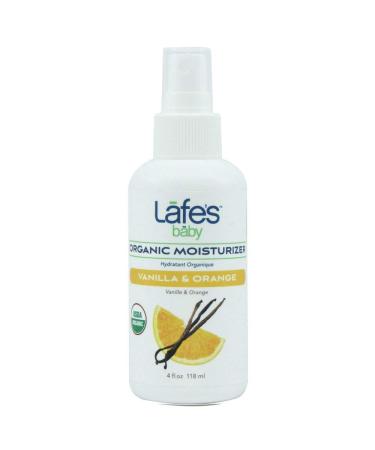 Lafe's Baby | Organic Baby & Kids Moisturizer - Vanilla & Orange | All Organic & Natural with No Chemicals (4oz)