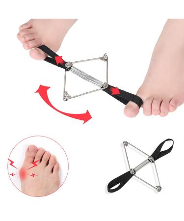 Breathable Elastic Aluminum Bunion Corrector | Pain Relief Big Toe Strap & Stretcher Straightener - Buy Online on GoSupps.com