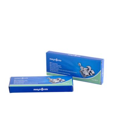 SNAWOP Mini Metal Tooth Braces - Roth/MBT Dental Orthodontic Brackets (2 Packs MBT 022 3 with Hooks) - International Shipping Available - Buy Online on GoSupps.com