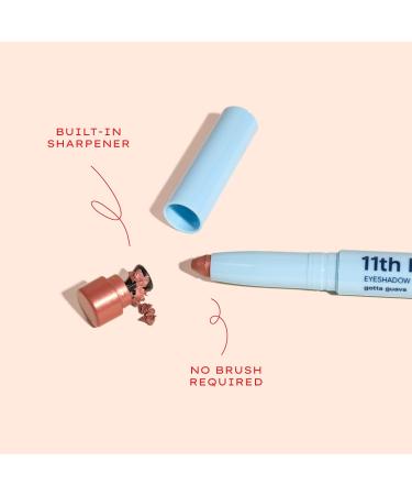 Alleyoop 11th Hour Charcolit Cream Eyeshadow Stick - Smudge-proof & Crease-proof for 11+ Hours - Travel-Friendly, Cruelty-Free & Vegan - Buy Online on GoSupps.com