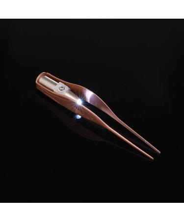 Stainless Steel Ear Wax Removal Tool Set with LED Flashlight - 3Pcs Ear Cleaner Earpick Tweezers for Baby & Adults - Buy Online on GoSupps.com