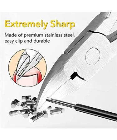 Professional Toenail Clippers Correction Thick Nails Ingrown Paronychia Trimmer Edge Cutter Manicure Scissor Pedicure Tool B 12.5*4.5 - Buy Online on GoSupps.com