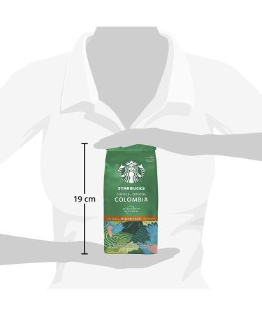 Starbucks Single-Origin Colombia Medium Roast Ground Coffee 200g - Buy Online on GoSupps.com