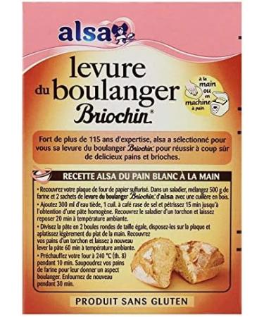 Alsa - Baker's Yeast Briochin 27G - Pack Of 4 - Lot Price - Fast Delivery In Metropolitan France Within 3 Open Days - Buy Online on GoSupps.com