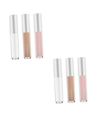 Healeved 6 Pcs Polarized Monochrome Eyeshadow Women Bling Eyeshadow Eye Glitter Makeup Korean Makeup Plastic