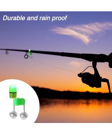 Dongker LED Fishing Bells - 10-Pack Eel Bells with Clamp | Portable Double Fishing Bells for Outdoor Fishing Rods - Buy Online on GoSupps.com