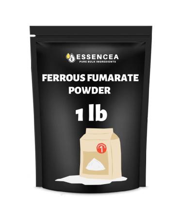 Ferrous Fumarate 1LB by Essencea Pure Bulk Ingredients | 100% Ferrous Fumarate | Premium Quality Supplement (16 Ounces) Packaging May Vary