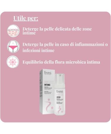 Liderm Intimo - Soothing Intimate Cleaner Mousse for Sensitive Skin | 150ml - Relieves Inflammation & Infection - Buy Online on GoSupps.com