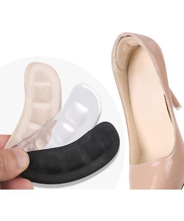 Buy Silicone Heel Protectors - 3 Pairs Reusable Breathable & Non-Slip Cushion Inserts for Ultimate Comfort - International Shipping Available - Buy Online on GoSupps.com