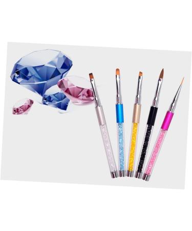 VINTORKY Nail Art Dotting Pen Nail Painting Pens Nail Art Brush Manicure Nail Art Polish Pens Nail Marker Pen Nail Liner Pens Nail Crystal Pen Nail Dotting Pen Drawing Pen Gradient medium Silver - Buy Online on GoSupps.com
