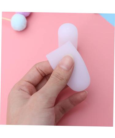 Healvian Pair Gel Bunion Protectors - Clear Toe Straightener and Thumb Protector for Foot Care - Buy Online on GoSupps.com