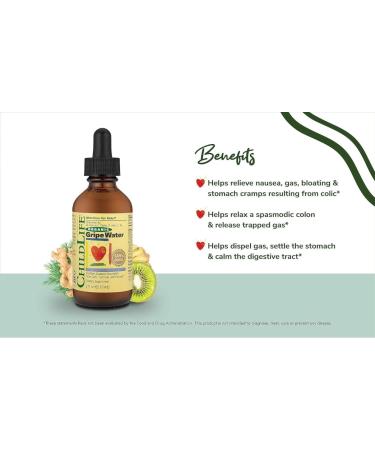 Organic Gripe Water for Babies and Newborns Soothes Occasional Stomach Discomfort Associated with Colic Teething and Hiccups in Children Gluten-Free 59ml - Buy Online on GoSupps.com