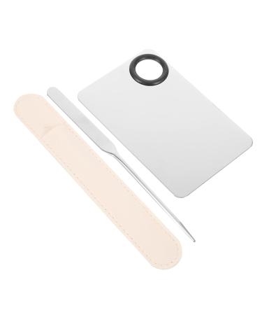 FRCOLOR 3 Sets Liquid Foundation Palette - Stainless Steel Makeup Spatula Tools for Mixing & Application | Korean Beauty - Buy Online on GoSupps.com
