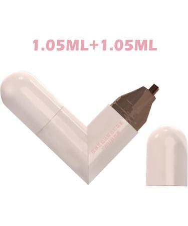 Winged Eye End Stamp Double Tip Women Makeup Eyeliner Pen with Quick Drying Waterproof Formula Portable Eye Wing Stencil for Dating Travel Commuting Wedding and Use Brown - Buy Online on GoSupps.com