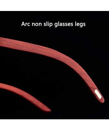 Buy CAOXN Fashionable Rimless Reading Glasses for Men & Women - High-End Handmade +1.00 Strength | Stylish & Comfortable - Buy Online on GoSupps.com