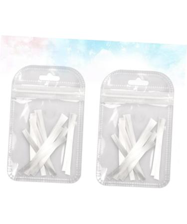 FRCOLOR Set of 3 Manicure Fibre Acrylic Nails Silk Fibres Manicure Tools Gel Kit for Nails Manicure Kits Nail Extension White - Buy Online on GoSupps.com