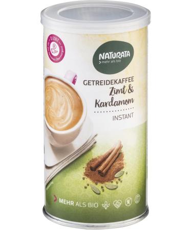 Naturata AG Grain coffee cinnamon & cardamom instant can 2 x 125 g