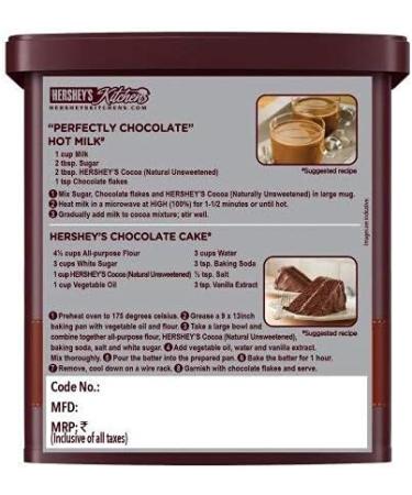 Hershe Cocoa Powder 225g - Buy Online on GoSupps.com