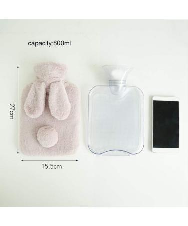 Maie's Long-Lasting Heat Bag Warmer | Water Bottle with Rabbit Tube Cover | Ideal Household Handwarmer - Buy Online on GoSupps.com