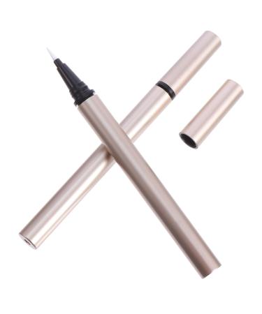 FRCOLOR 5pcs Eyeliner Empty Refillable Eyeliner Nail Polish Pen Magnetic Plastic Fine Brush