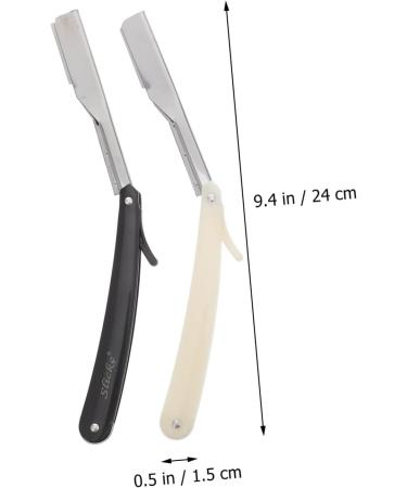 Magiclulu Safe Shaver - Portable Men's Razor & Hair Cutter (2 Pcs) | Metal Hand Razor for Precise Grooming - Buy Online on GoSupps.com
