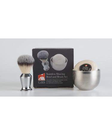 Buy G.B.S Men's Shaving Set - Double Edge Safety Razor MK 38 Shaving Brush & Natural Soap - Premium Quality from Solingen Germany - International Shipping Available - Buy Online on GoSupps.com