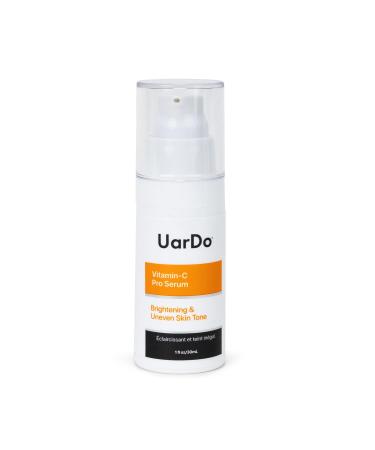 Uardo Vitamin-C Pro Serum 1 Fl Oz/ 30 ml - usn105 | For All Skin Types | Smoother Skin Brighten Complexion | Revitalization | For Women and Men