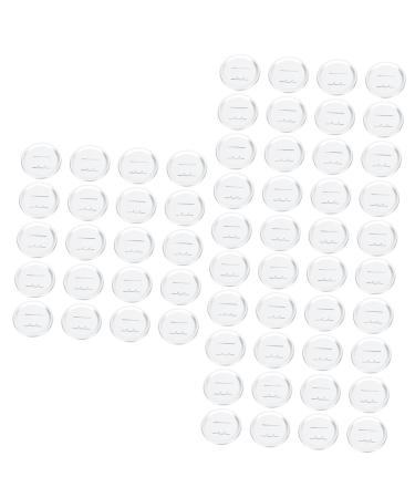 ABOOFAN 60 Pcs Mason Jar Lids Canning Jar Caps Mason Canning Lids Sprouting Can Sealing Caps for Bottles Pumpkin Napkin Holder Regular Mouth Mason Jar Lid Metal Lids Cup Lid Split Tinplate